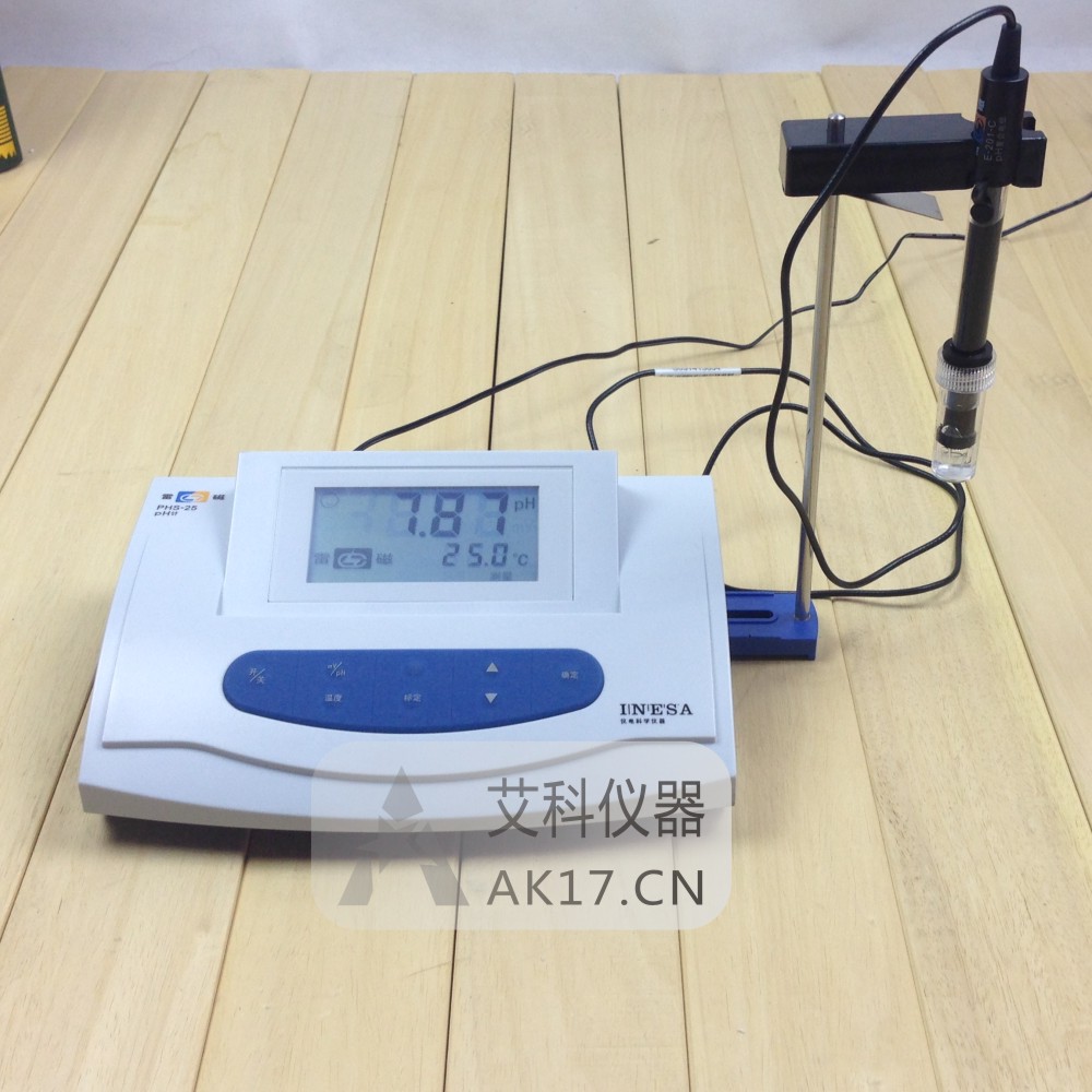 上海雷磁PHS-25型ph計(jì) 指針式顯示/臺(tái)式數(shù)顯酸度計(jì)酸堿度測(cè)量儀